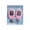2Kit  Pink-ABCD, variant on Gantch 433MHz 4-Button Copy Cloning Remote Control for Car Garage Door Gate Rolling Door Duplicates  White-Lock-5pcs