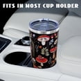 thumbnail image 4 of Mushroom Cup, Stainless Steel 40 Oz Tumbler with Handle and Straw, Mushroom Gifts for Women Mushroom Lovers, Cute Plant Mushroom Mug Tumbler with Lid and Straw, Mushroom Decor Stuff Accessories, 4 of 6