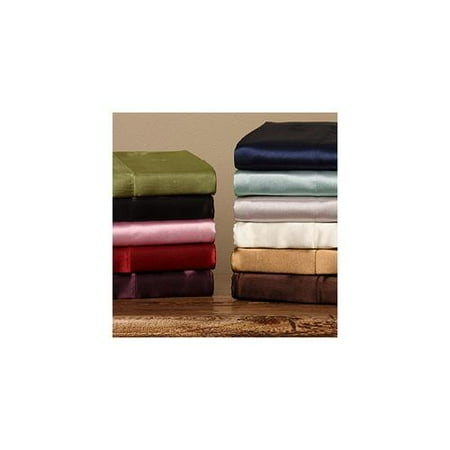 - Silky Satin Standardsize Pillowcases (Set of 2)
