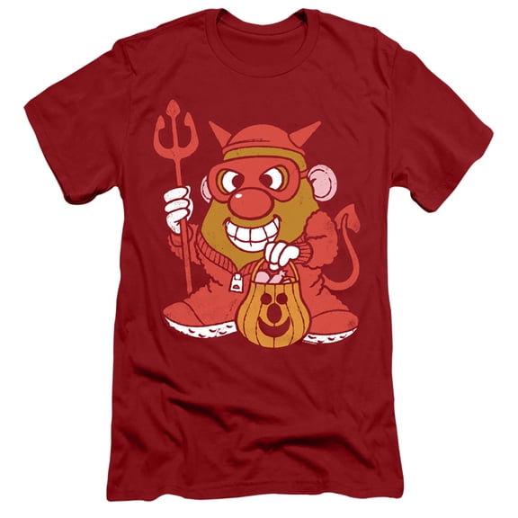 Mr Potato Head Deviled Spud S/S Adult 30/1 T-Shirt Cardinal