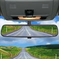 thumbnail image 3 of Anxingo 10-Inch Universal Rear View Mirror, Wide Angle Car Interior Rear View Mirror for Cars SUVs and Trucks, 3 of 8