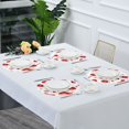 thumbnail image 5 of 15.4" Round Placemat Set of 4 Polyester Fabric Place Mats Non-Slip Dining Kitchen Table Mats for Kitchen Party Decor Christmas Socks and Gloves Pattern, 5 of 5