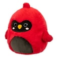 thumbnail image 4 of Squishmallows FuzzAMallows Original 12 inch Cazlan the Red Cardinal With Black Belly - Ultra Soft Plush Toy, 4 of 7