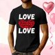 thumbnail image 1 of Tops para hombre, blusas y camisas de cuello redondo y manga corta para hombre, camisetas deportivas informales con estampados a la moda para hombre, blusas de cuello redondo y manga corta, blusas de, 1 of 5