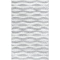 thumbnail image 3 of nuLOOM Tapis Tristan Contemporain Carré 8', Gris, 3 of 4