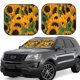 thumbnail image 1 of Balery Sunflowers 7 Parasol para parabrisas de coche de 2 piezas | Parasol plegable para parabrisas delantero de coche para la mayoría de sedanes-Medium, 1 of 6