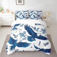 thumbnail image 1 of Twin Size Eagle Comforter Set,Hand Drawn Sketch Bedding Set for Boys, 1 of 6
