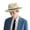 b-Light Yellow, variant on ibiyuan Straw Hats For Women UPF 50 ,Summer Sun Hats For Outdoor Activities Versatile Sun Hat With Elastic Stripe Band And Classic Design
