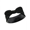 thumbnail image 6 of Hudson Baby Infant Girl Cotton and Synthetic Headbands, Velvet Knot, 0-24 Months, 6 of 7