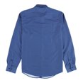 thumbnail image 2 of CALABRUM Mens Regular Fit Button Down Dress Shirt, Blue, 15-15.5, 2 of 2