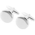 thumbnail image 3 of Cufflinks and Tie Clip Set for Men Personalized Cuff Links Business Wedding Father's Day Gift, 3 of 6