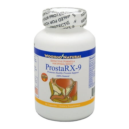 Healthy Prostate Formula - WooHoo Natural Prosta RX-9 - Prostate Health Formula - 60 Capsules