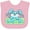 AD-Pink, variant on Inktastic My First Easter Cuddly Blue Bunny Boys or Girls Baby Bib