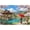 500 PCS, variant on 500 Piece Sakura Temple Japanese Cherry Blossom Puzzle for Adults – Hard, Challenging for Family Entertainment & Decor
