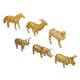 thumbnail image 2 of Modelo Animal, Figuritas De Animales Salvajes De Simulación Exquisita Para Comedor Para Cuarto De Niños Para Sala De Estar A Partir De 3 Años, 2 of 8