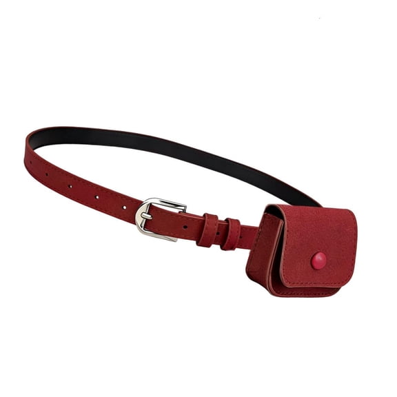 Giaone Modern Mini Waist Bag PU Belt Bag Wallet Purse for Women and Girls