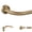 Antique Bronze-28-48-inch, variant on Matte Black 28-48" Adjustable Disc Curtain Rod with Aluminum Finials and Brackets