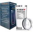 thumbnail image 2 of Christmas Gifts For Mom - Gifts For Mom From Daughter, Son, Kids - Unique Birthday Gifts For Mom, Mother, Wife, New Mom, Bonus Mom, Pregnant Mom - Funny Gifts Ideas For Mom - 20 Oz Tumbler, 2 of 6