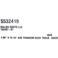 thumbnail image 6 of Axis Boat Non-Skid Track Decal 5532419 | A20 Transom Saver Sticker, 6 of 6