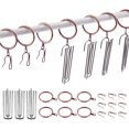 thumbnail image 1 of Anillas y ganchos para cortinas Sweet, bronce rojo, 30 mm, 120 unidades, 1 of 7