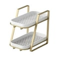 thumbnail image 2 of kurtrusly Tidy Rack Dish Tray Water Draining Holder Organizer Cup Drainer for Tea Cup Living Room Cups Small, 2 of 9