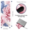 thumbnail image 4 of Peony Hot Yoga Mat Towel with Storage Bag, 72.8"x26.8", Suitable for Yoga, Pilates, Fitness, Gym Towel, 4 of 6