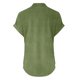 thumbnail image 5 of Tejiojio Women's Cotton Linen Shirt Casual V-Neck Short Sleeve Solid Button Front Blouse for Everyday Wear S-5XL, 5 of 5