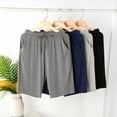 thumbnail image 2 of Wisremt Mens Sleeping Stretch Boxer Shorts Ultra-Soft Lounge Pajama Bottoms with Pockets, 2 of 8