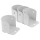 thumbnail image 3 of 4pcs Closet Poste Titular de la brida Closet Pole Socket Closet Barra Brida Holder, 3 of 8