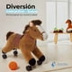 thumbnail image 2 of Juguete Montable A Pedal Baby Gaon Mecedora para Niños Caballo Café, 2 of 7