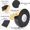 thumbnail image 5 of 2 Rolls 32.8 Feet Wide Size Window Foam Strip 1.97Inch Width Single-Sided Adhesive EVA Seal Foam Strip, 5 of 5
