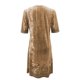 thumbnail image 4 of ICHUANYI Clearance Women Fashion Summer Casual Short Sleeve V-Neck Printing Dress Loose Dress(Khaki, M) ICHUANYI WER2023080805422, 4 of 5