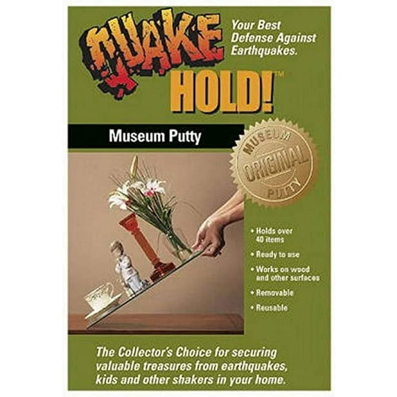 Quakehold! 88111 Museum Putty Neutral 2.64 Oz.