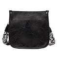 thumbnail image 1 of Bolso bandolera Bolso de piel para mujer Bolso bandolera Bolso cubo para mujer, correa ajustable, 1 of 5