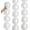 White Metallic, variant on 100 Pcs Quick Link Balloons 10 inch, Latex Linking Balloons for Balloon Wall/Arches/Chains, Birthday Party Wedding Anniversary Graduation Arch Party Decor (White Metallic)