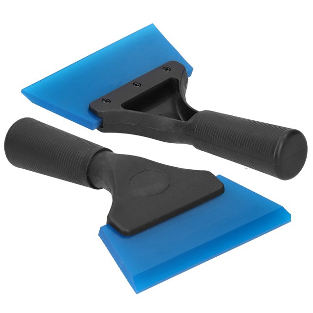 Raspador de parabrisas, 2 piezas Raspador de ventana de automóvil Escobilla de goma para hielo y agua Raspador de ventana de primera línea
