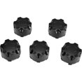 thumbnail image 1 of A & UTV PRO Black Tire Wheel Hub Caps Center Covers for Polaris Ranger RZR 800 900 XP 4 Turbo Accessories, Replace #1521509-521, 1 of 6