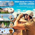 thumbnail image 2 of 12X50 Monocular Telescope Phone Camera High Magnification HD Night Vision Handheld Telescope With Smartphone Stand Tripod, 2 of 6