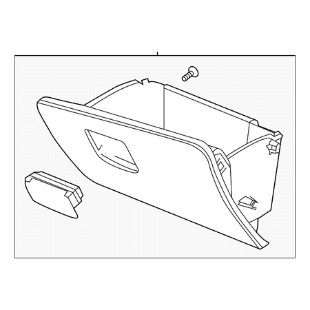 Glove Box Assembly