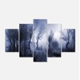 thumbnail image 2 of Creepy Landscape in Sepia Tones - Landscape Canvas Art Print, 2 of 3