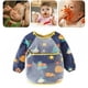 thumbnail image 1 of Conjunto de babero para bebé, babero para bebé resistente a las manchas, babero para bebé con mangas, babero para niño pequeño diseñado para durar, 1 of 12