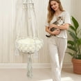 thumbnail image 3 of Balançoire pour Chat avec Coussins et Pompons Ludiques pour Relaxation et Confort Intérieur, 3 of 3