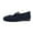 Dark Blue, variant on Summer Saving Clearance! Itsun Womens Dress Shoes Womens Multicolor Round-Toe Flats Shoes Lightweight Soft Sneakers Casual Shoe Wine US Size 6.5