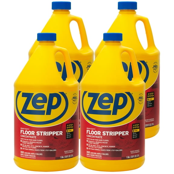 Zep Commercial ZULFFS128 1 gal. Floor Stripper - Unscented (4/Carton)
