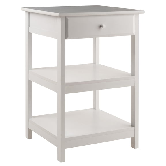 Winsome Delta Home Office Printer Stand, White Finish