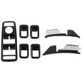 thumbnail image 1 of 2 Set Car Accessories: 1 Set Door Window Switch Cover Trims & 1 Set Bumper Lip Spoiler Sticker Wheel Eyebrow Fender, 1 of 10