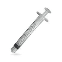 200pcs 3mL Syringe – Sterile, Luer Slip
