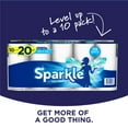 Sparkle PickASize Paper Towels, White, 6 Double Rolls = 12 Regular