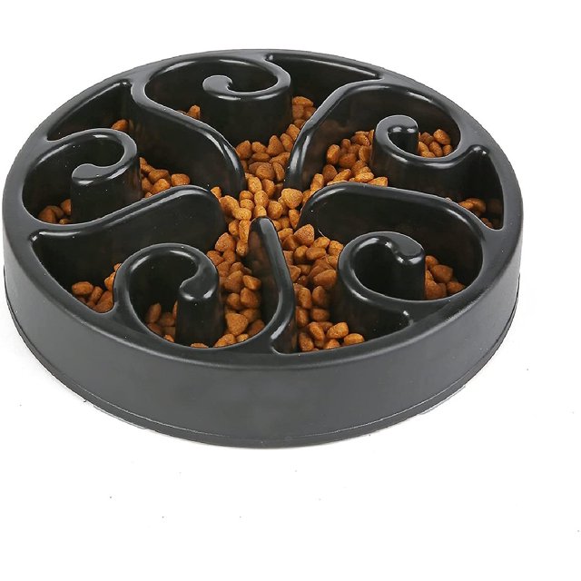 Cuenco para perros Anti Schling Bowl Perro Alimentación lenta Comedero lento Comedero para perros oso de fresa Electrónica