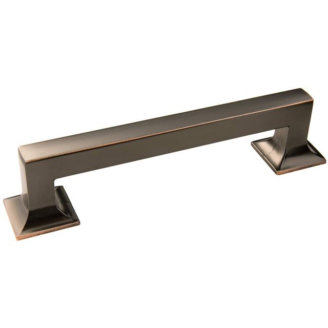 shiyou-Studio Collection Pull 5-1/16 Inch (128mm) Center to Center Oil-Rubbed Bronze Highlighted Finish